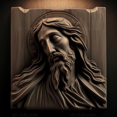 3D model st jesus (STL)